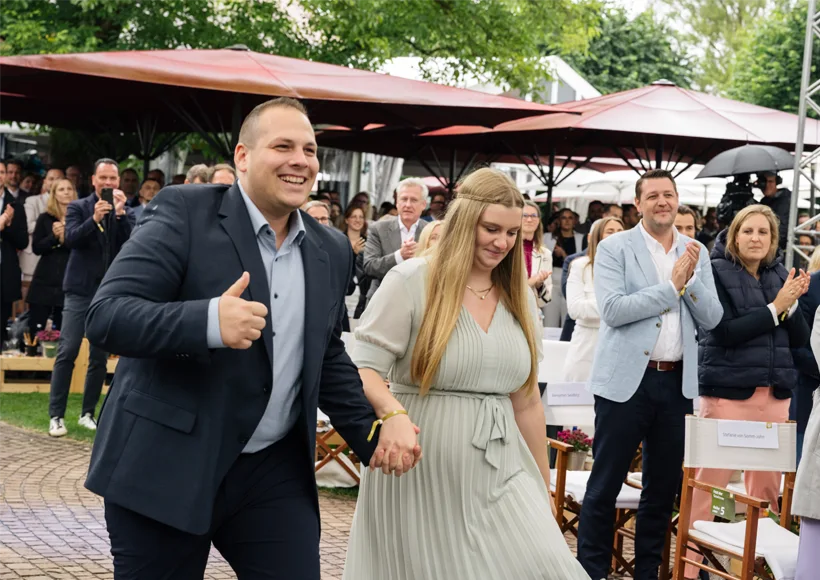 Benjamin Förderer im persönlichen Beratungsgespräch
